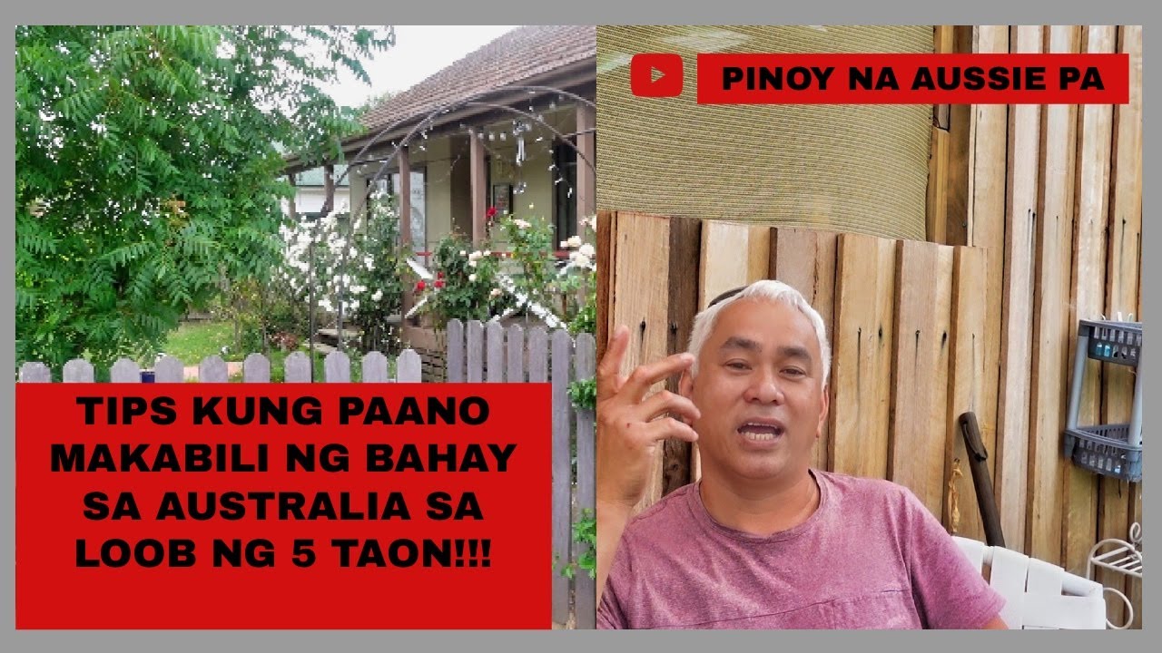TIPS PARA MAKABILI AGAD NG BAHAY SA AUSTRALIA!!!