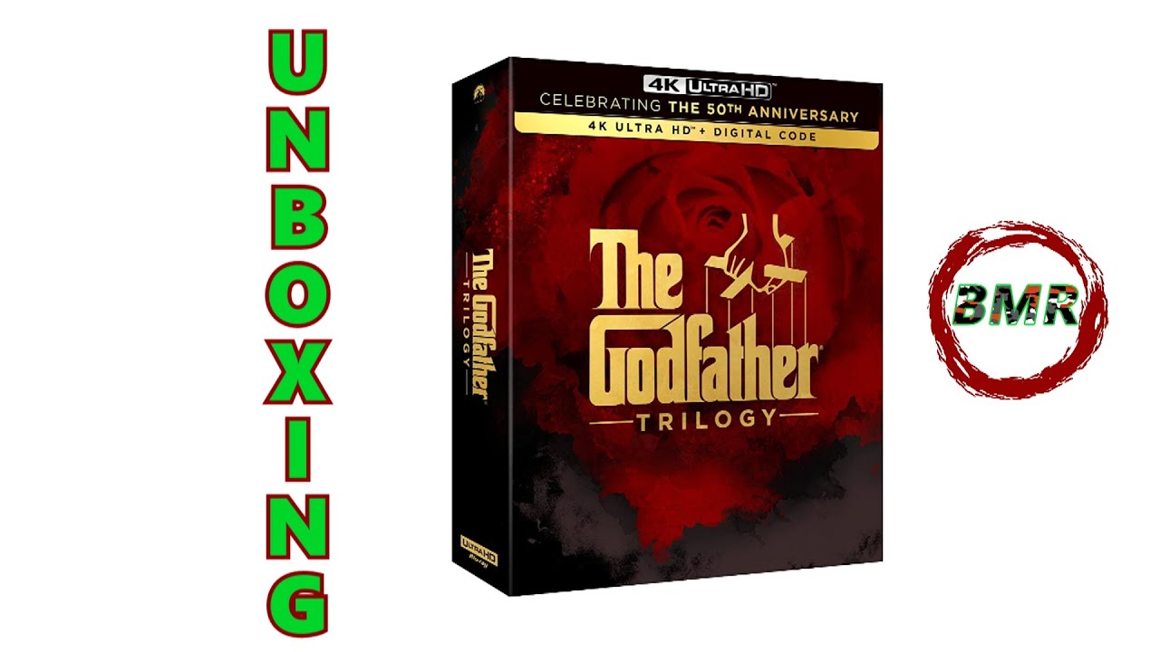 The Godfather Trilogy 4K UHD Unboxing