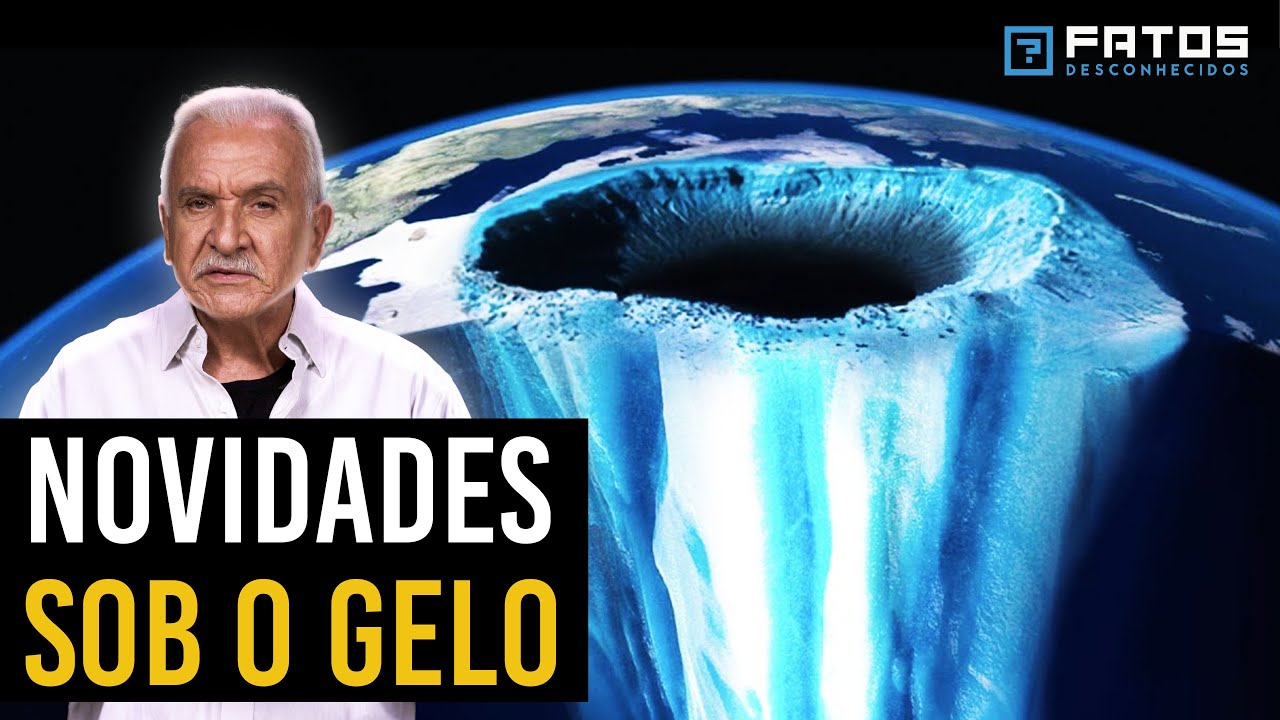 Novas DESCOBERTAS incr&iacute;veis sob o gelo da ANT&Aacute;RTICA mudam tudo