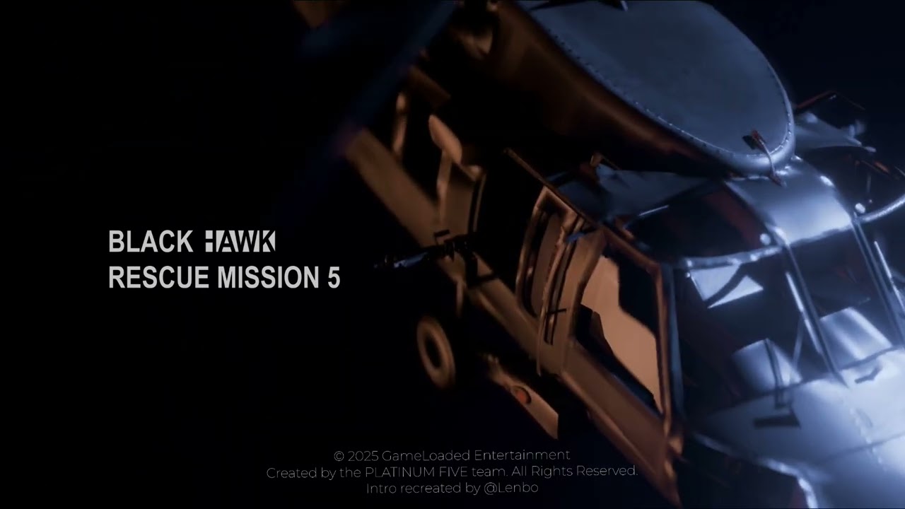 BRM5 Operation Cryo intro recreated in blender