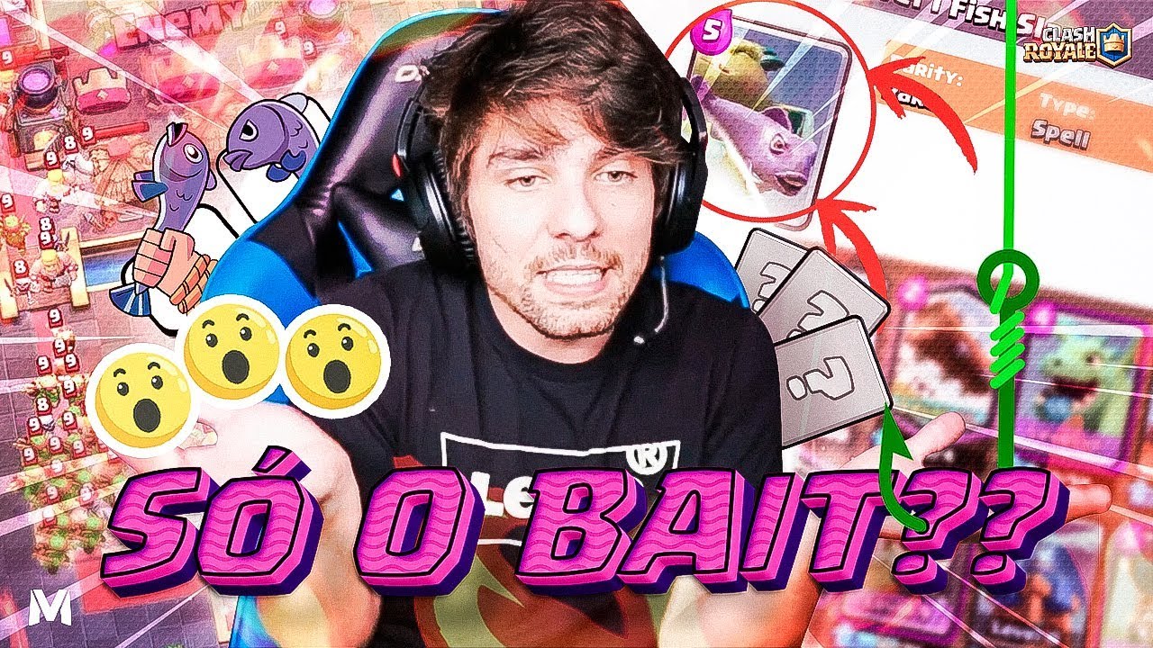 O DECK MAIS BAIT DO CLASH ROYALE