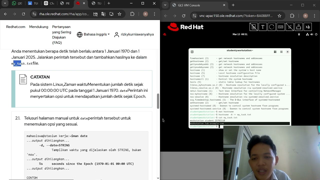 Praktikum 2 pada Red Hat Chapter 3