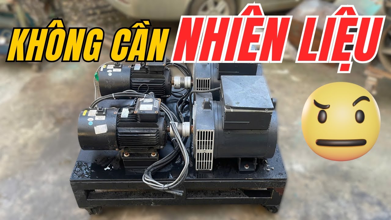 Máy phát điện đỉnh 9kVA Mecc không cần nhiên liệu | Máy phát điện Hoàng Kim