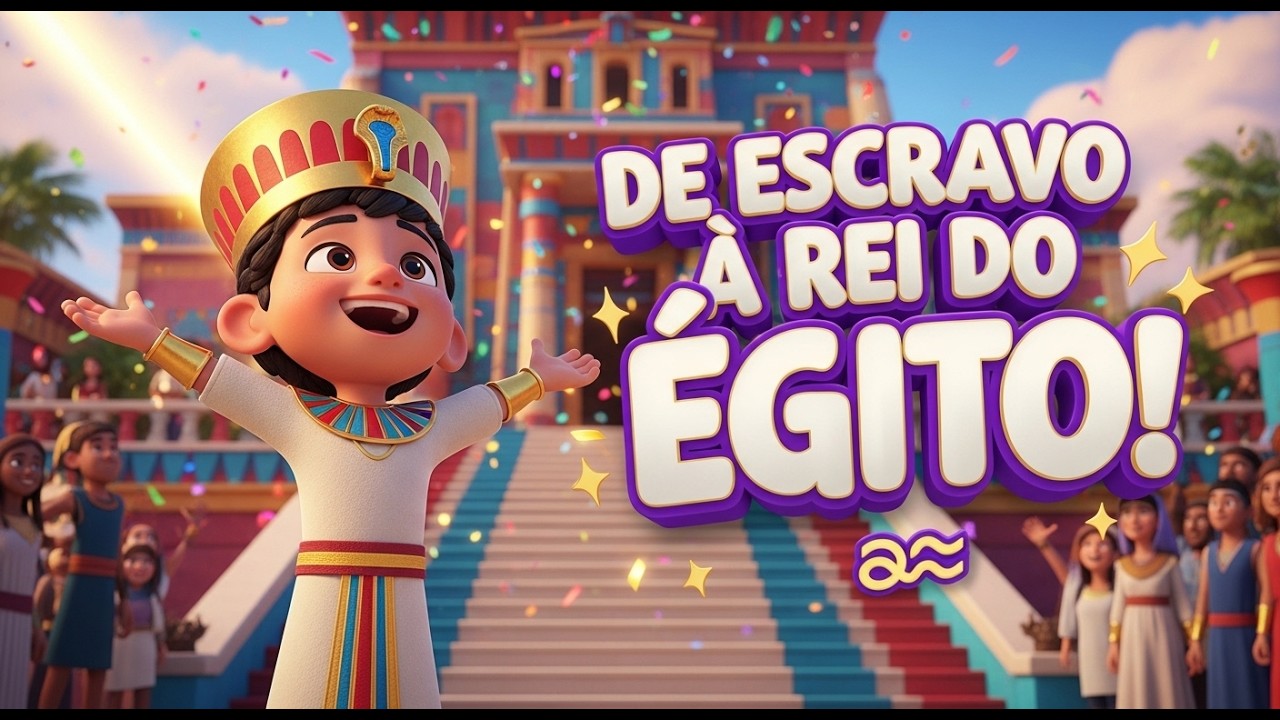 De Escravo a Governador do Egito 👑 | A Incrível História de José na Bíblia