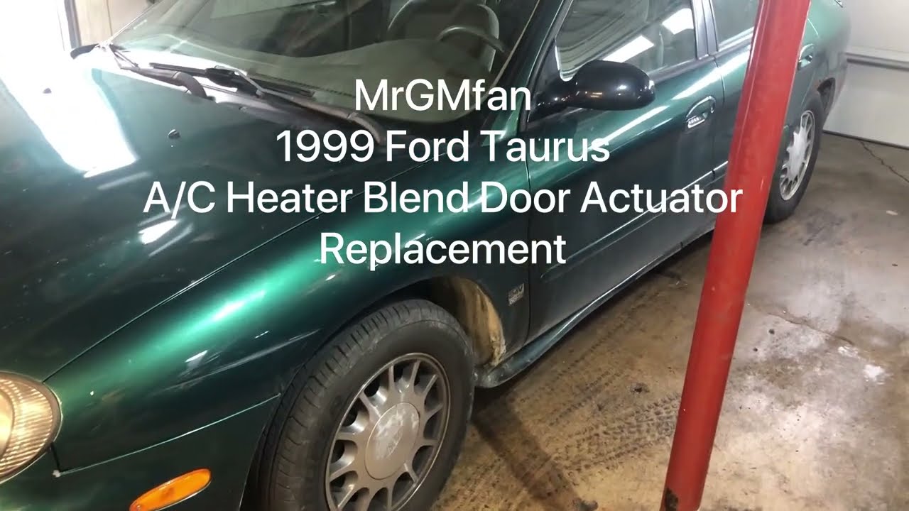 Замена привода двери смесителя HVAC Ford Taurus 1999 года