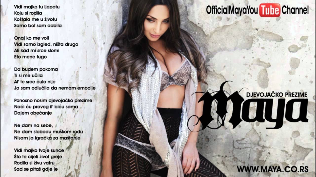 Maya Berović - Djevojačko Prezime (Audio 2011) HD