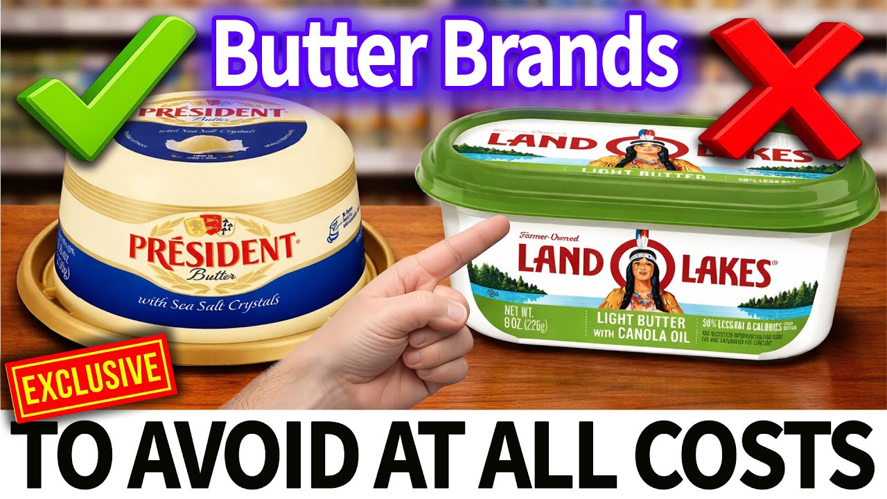 10 Butter Brands That Fail the American Kitchen Test (Never Buy These)