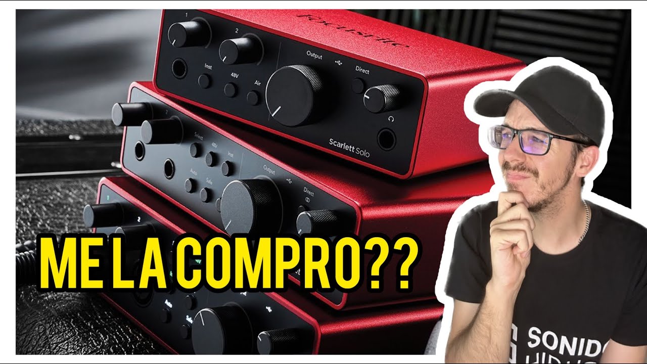FOCUSRITE SCARLETT 4thGEN: TODO LO QUE DEBES SABER!! (SOLO, 2i2, 4i4)