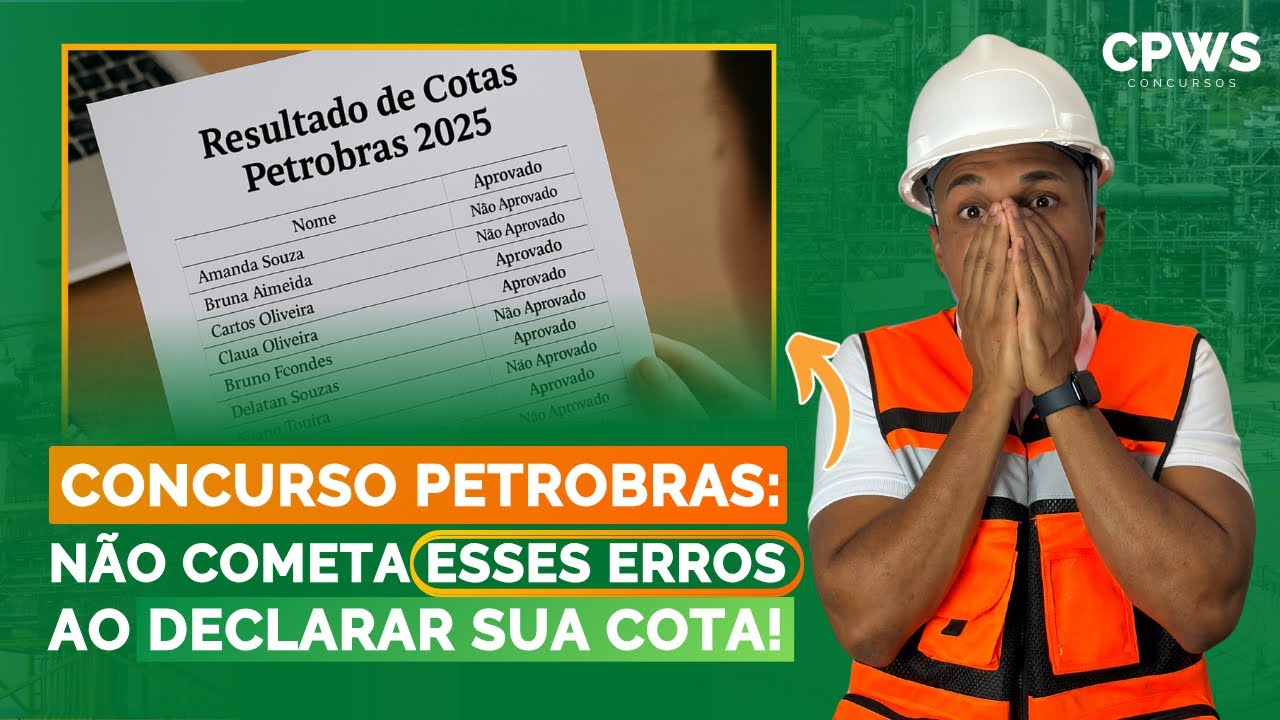 Concursos Petrobras e Transpetro: Entenda tudo sobre as cotas raciais e para PCDs! 🚨