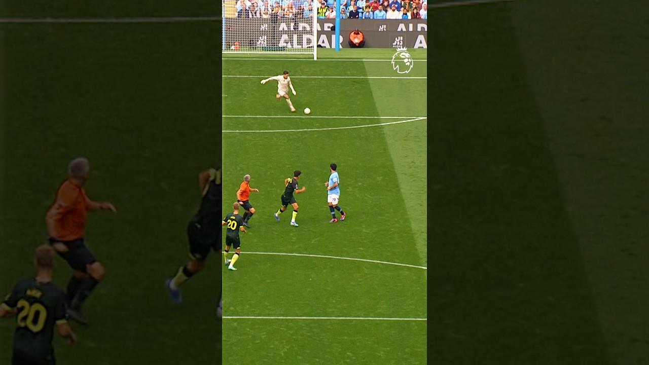 Ederson's assist! Haaland scores