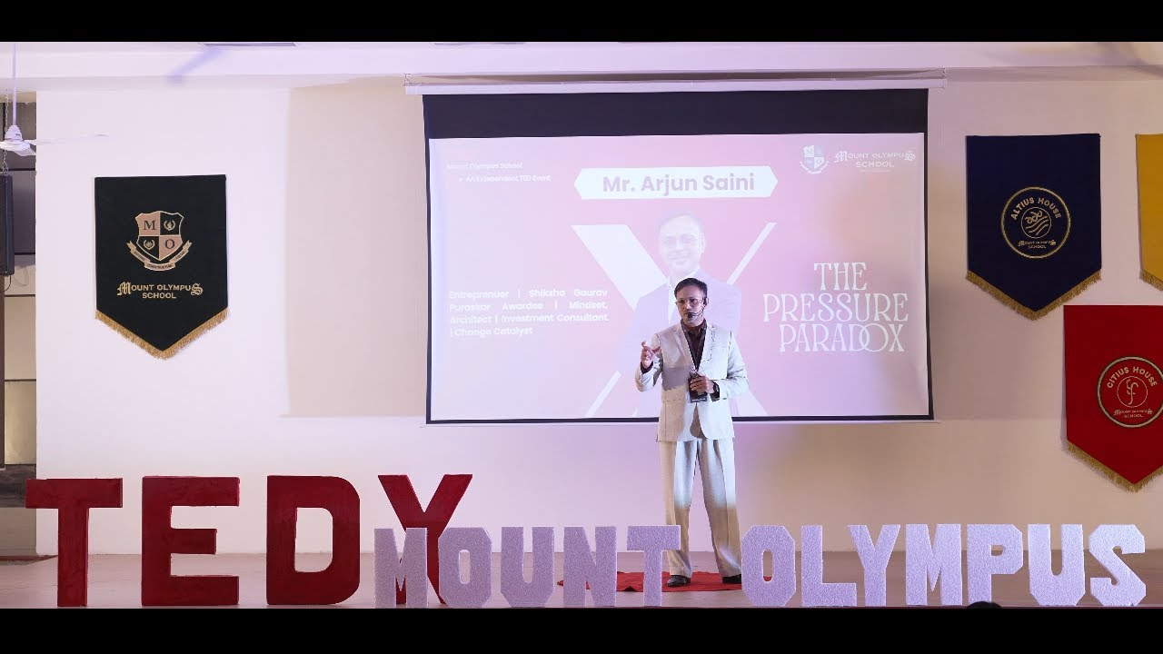 The Pressure Paradox | Arjun Saini | TEDxMount Olympus School