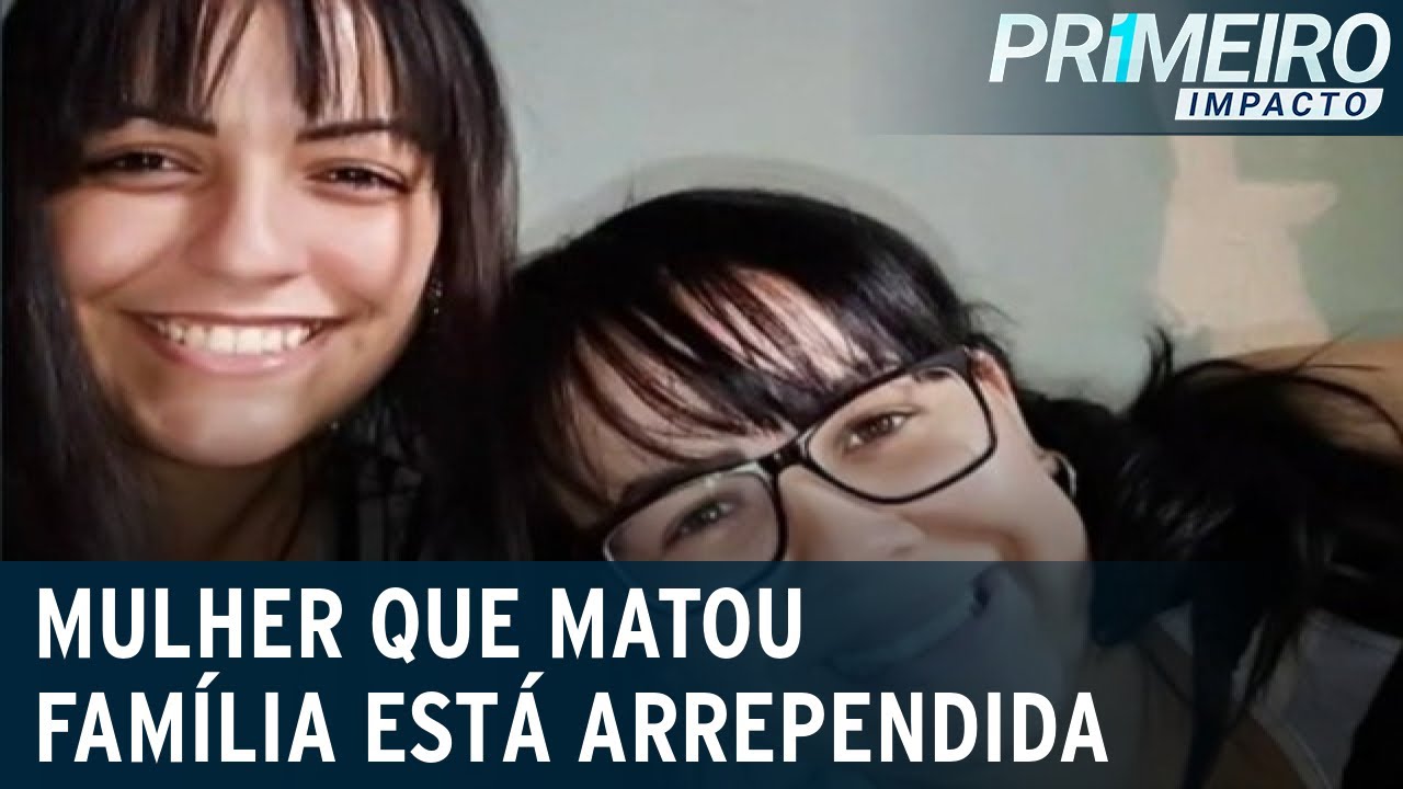 Defesa de acusada de matar família diz que ela está arrependida | Primeiro Impacto (22/02/22)