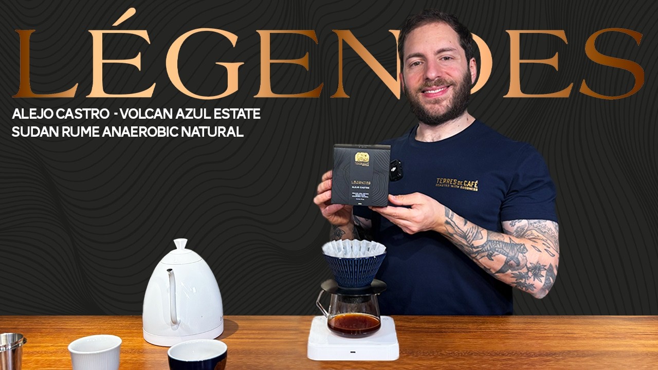 Recette : Alejo Castro - Volcan Azul Estate - Sudan Rume Anaerobic Natural - Légendes