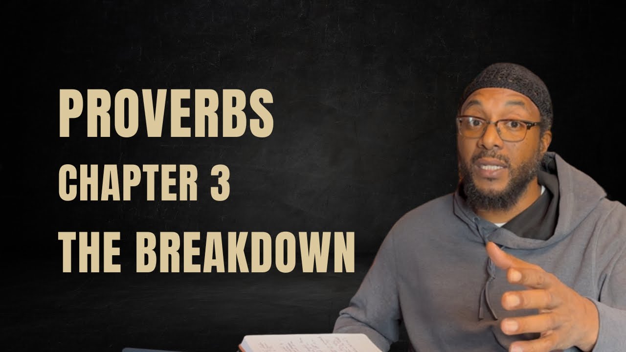 Beginners Guide To The Book Of Proverbs: Chapter 3 