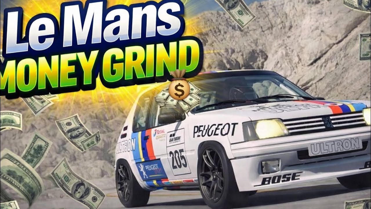 Gran Turismo 7 👉 Le Mans💰Money Grind💰- Peugeot 205 GTI 1988 Build / Tune 700 pp