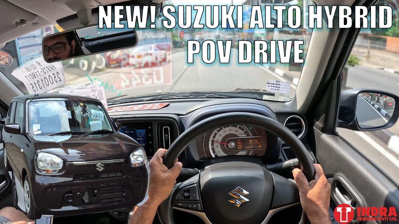 NEW! Suzuki Alto Hybrid POV Drive and Walk-around review (Indra Traders)