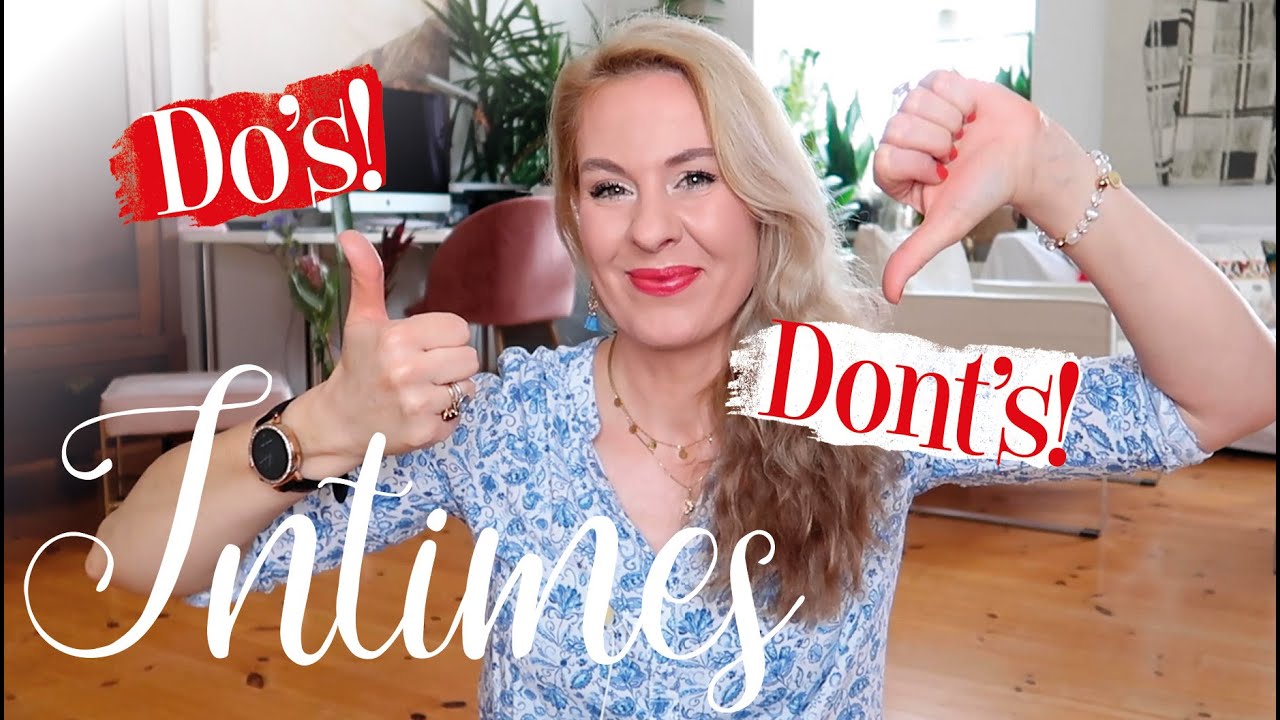 RICHTIGE Intimpflege❗️Do’s and Dont’s Intimes I Amelie with Love