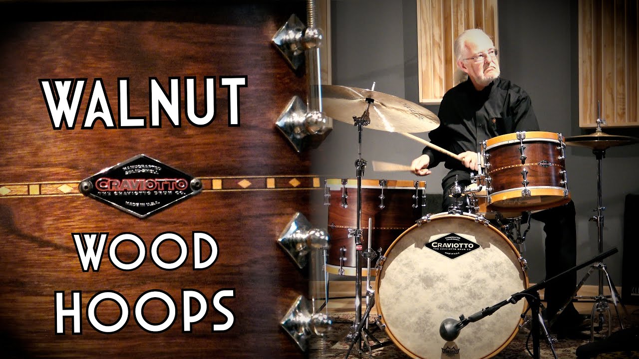 2011 CRAVIOTTO Wood Hoop Kit! - Walnut