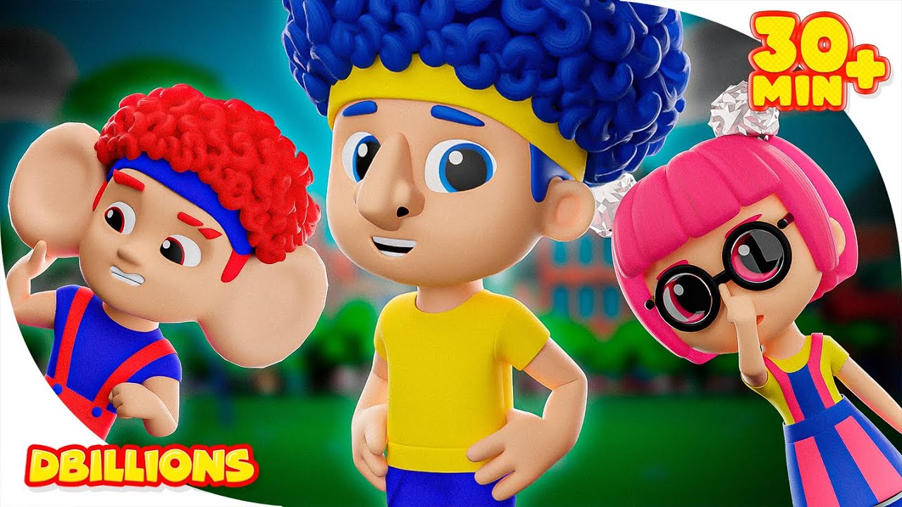 ¡Los Cinco Sentidos! | Mega Compilación | D Billions Canciones Infantiles