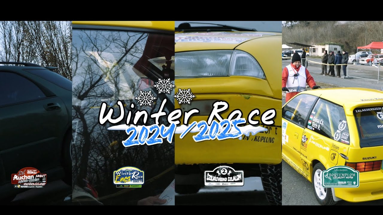 Dósa Csabi - Winter Race Cup 2024/25 | Best Of Movie | Subaru Impreza WRX / Suzuki Swift Gti