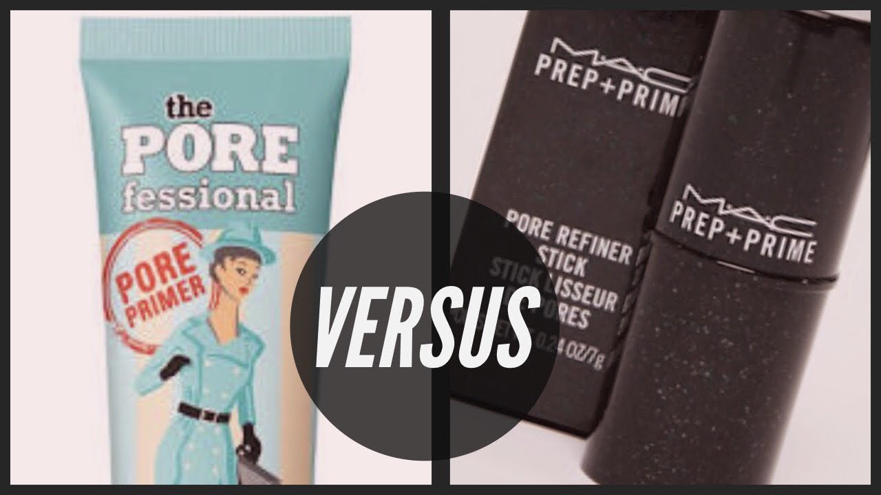 Benefit Porefessional vs Mac Pore Refiner Sitck