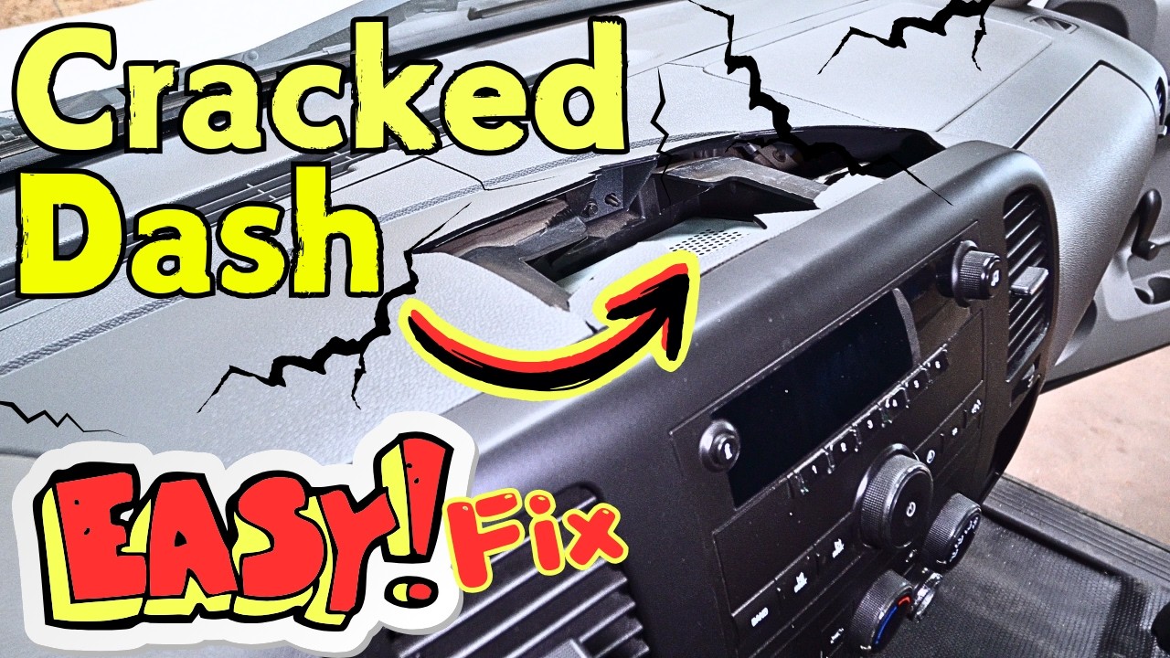 07-13 GMC Chevy Truck Tips For Fixing Your Cracked Dash