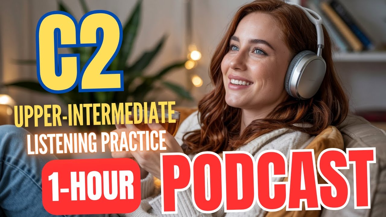1 HOUR English Listening Practice (B2 Upper-Intermediate) || Improve Listening & Speaking Skills