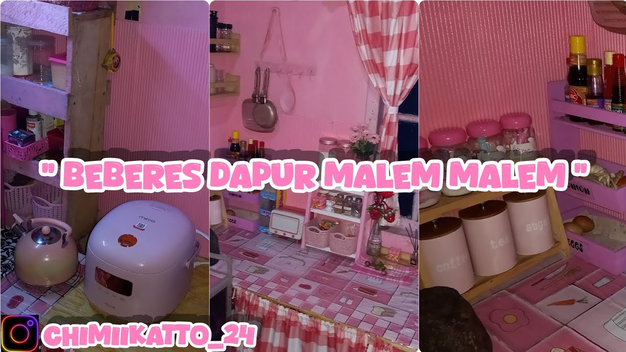 MALAM MALAM GAK BISA TIDUR || BEBERES DAPUR DONG BIAR BISA TIDUR #dailyvlog #kegiatanrumahtangga