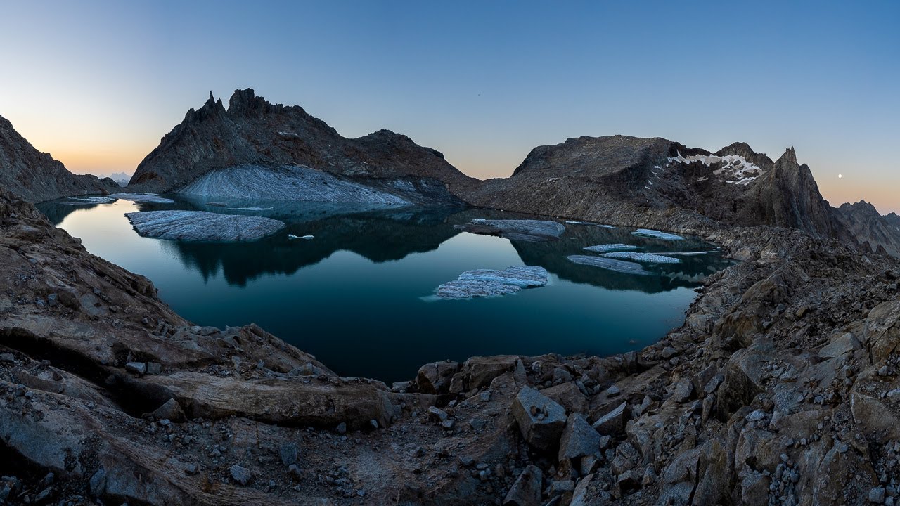 icbergs in the alps