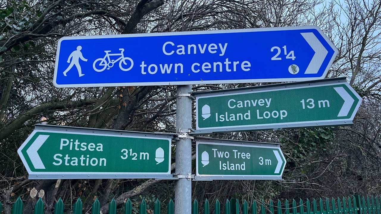 Canvey island loop… didn’t know this existed 15miles