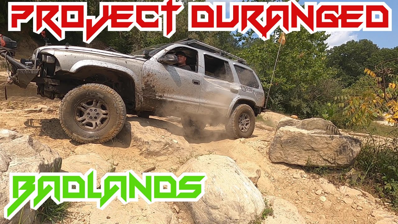 My 2001 Dodge Durango AKA PROJECT DURANGED Gets Smashed Up At The Badlands Off-Road Park