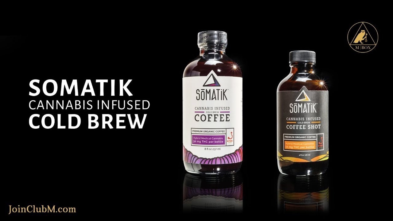 Club M Shop: Somatik Cannabis infused Cold Brew Coffee