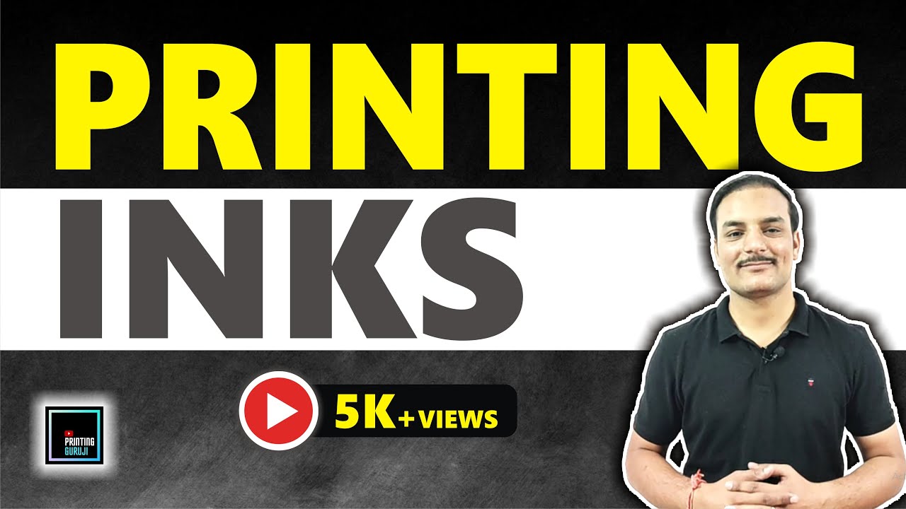 PRINTING INKS| How to make Printing Ink | PRINTING TECHNOLOGY | PRINTING GURUJI