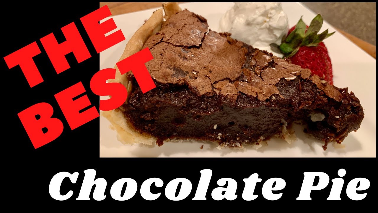 Outrageously Good Chocolate Pie