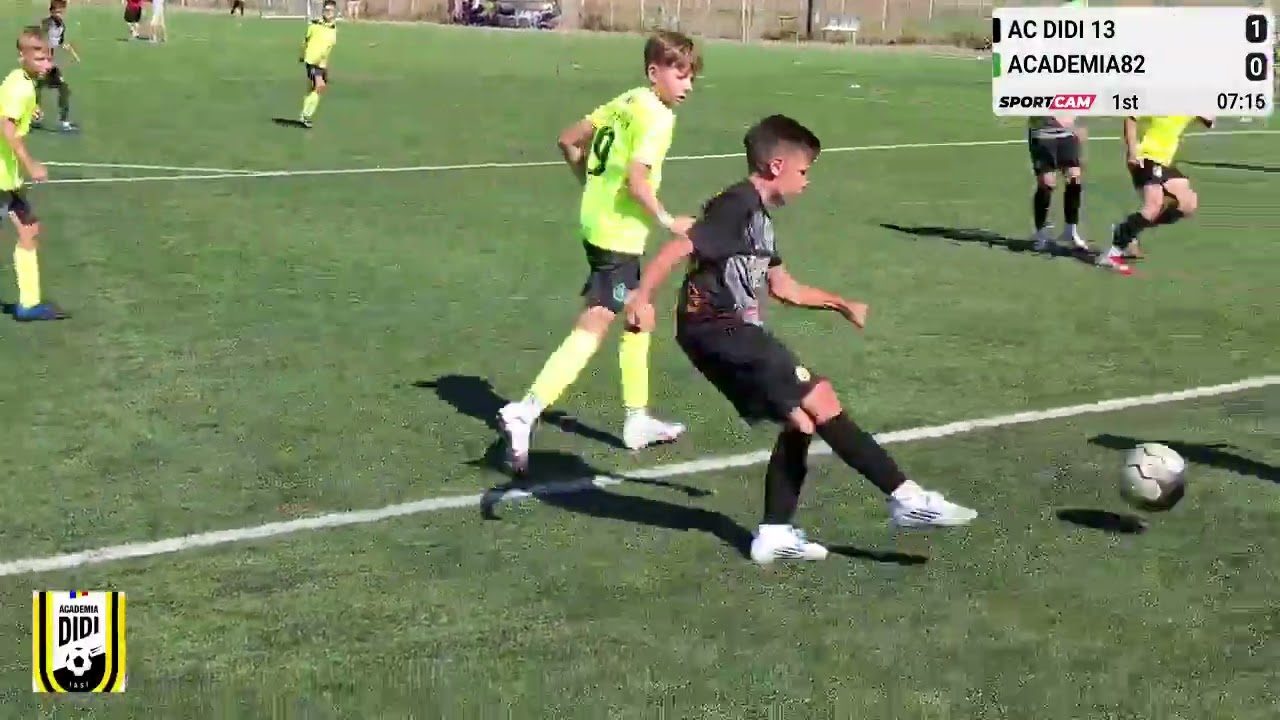 2025-09-05 Academia Didi 2013 - Academia 82 Iasi 1 10-0 (meci 2 din 4 grupe, Iasi Elite Juniors Cup)