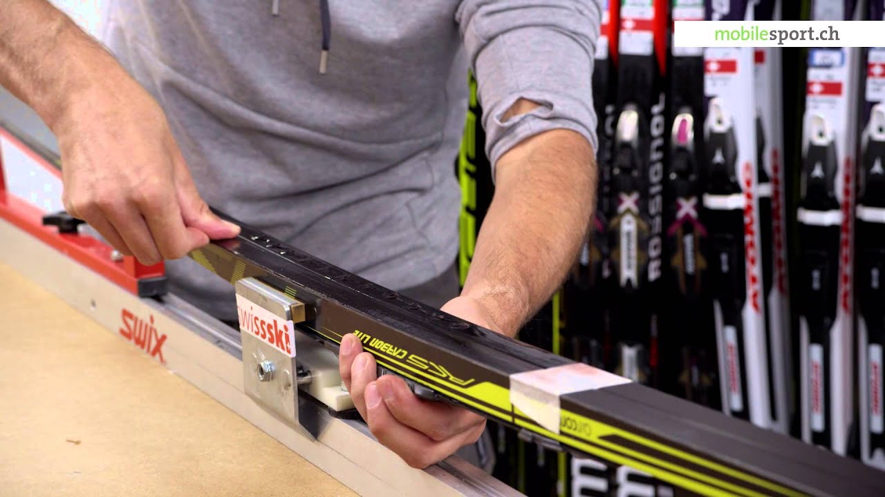 Ski de fond – Préparation des skis: Fart de retenue – Appliquer le fart du jour (klister)