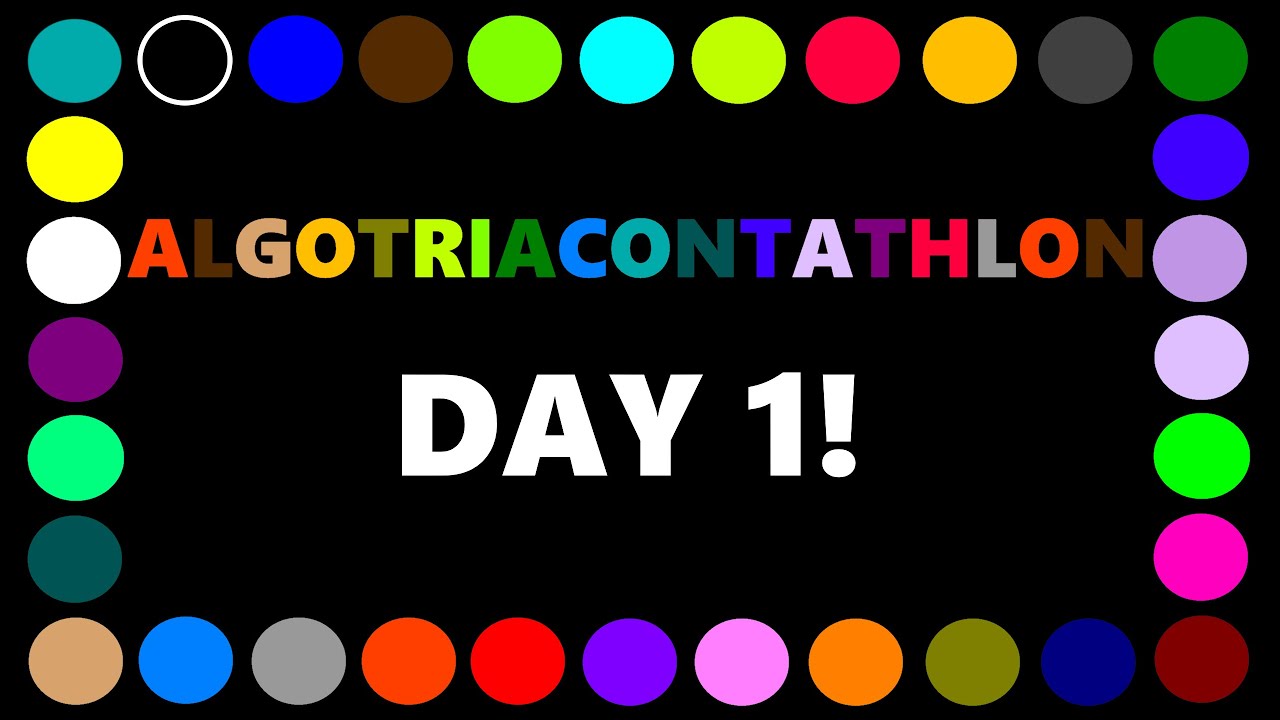Algotriacontathlon Day 1