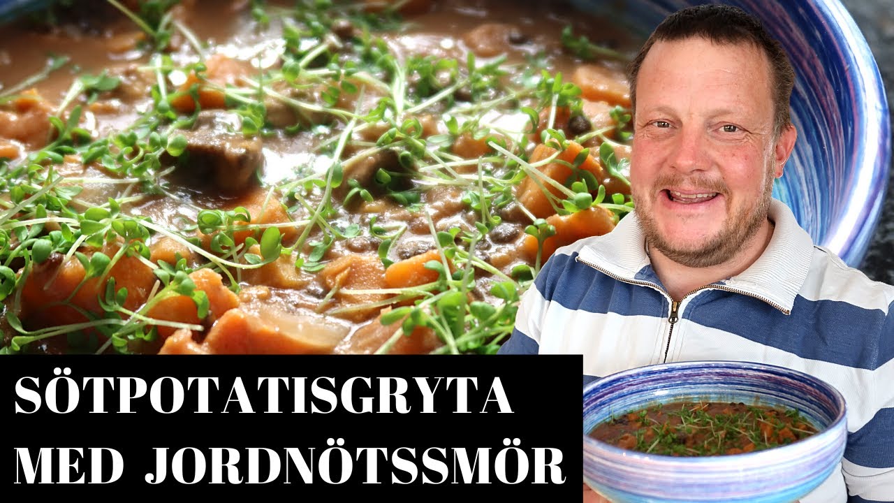 MICKES ENKLA VARDAGSMAT - Sötpotatisgryta med jordnötssmör!