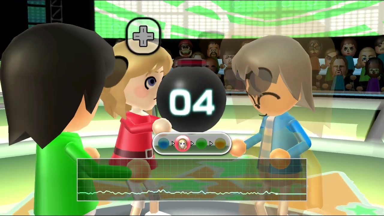 Exploding Wii Remotes and Miis (Wii Party - PAL)
