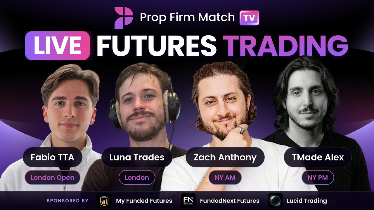 Live Futures Trading | London & New York Session | Prop Firm Match TV | 21/10/2026