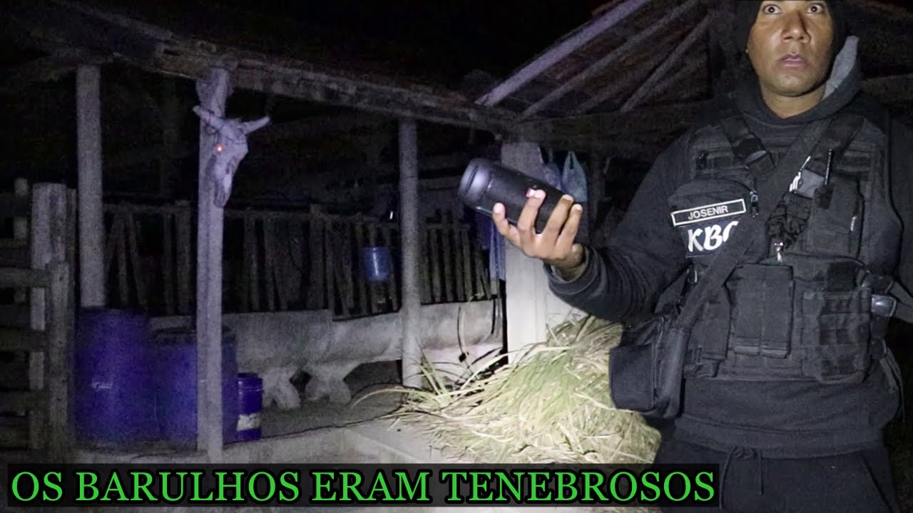 AQUELE ROSNADO MACABRO DEU MEDO | SONS E VOZES SOMBRIAS ECOARAM A NOITE TODA