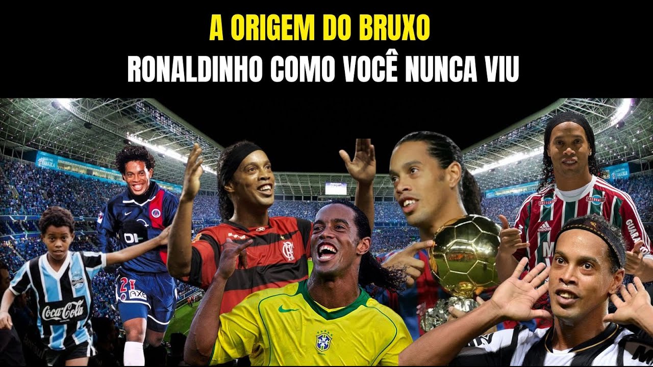 A Origem do Brucho - RONALDINHO GAÚCHO como você nunca Viu | Rave Hard Techno