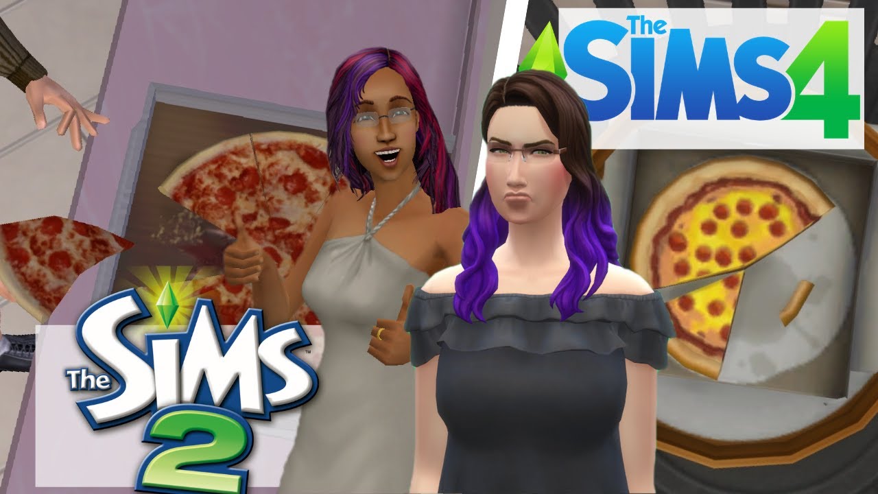 Why does Sims 2 food look better than in the Sims 4? (and more details in the kitchen)