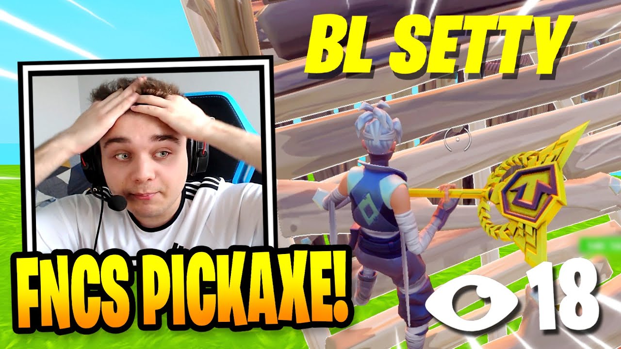 😨 KAMI I SETTY POKAZUJĄ JAK LUDZIE W GRZE REAGUJĄ NA FNCS PICKAXE! ~ KULARZ SZOTY