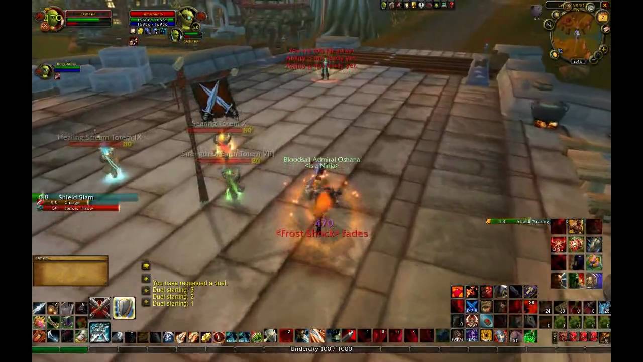Oshana 80 Prot Warrior BG PvP