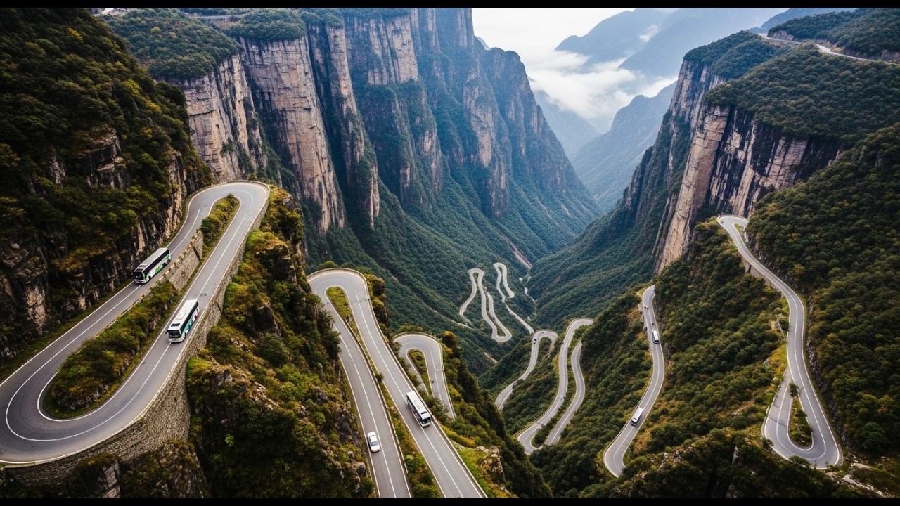 World’s 15 Most Dangerous😱😱😱😱 Roads 🚗