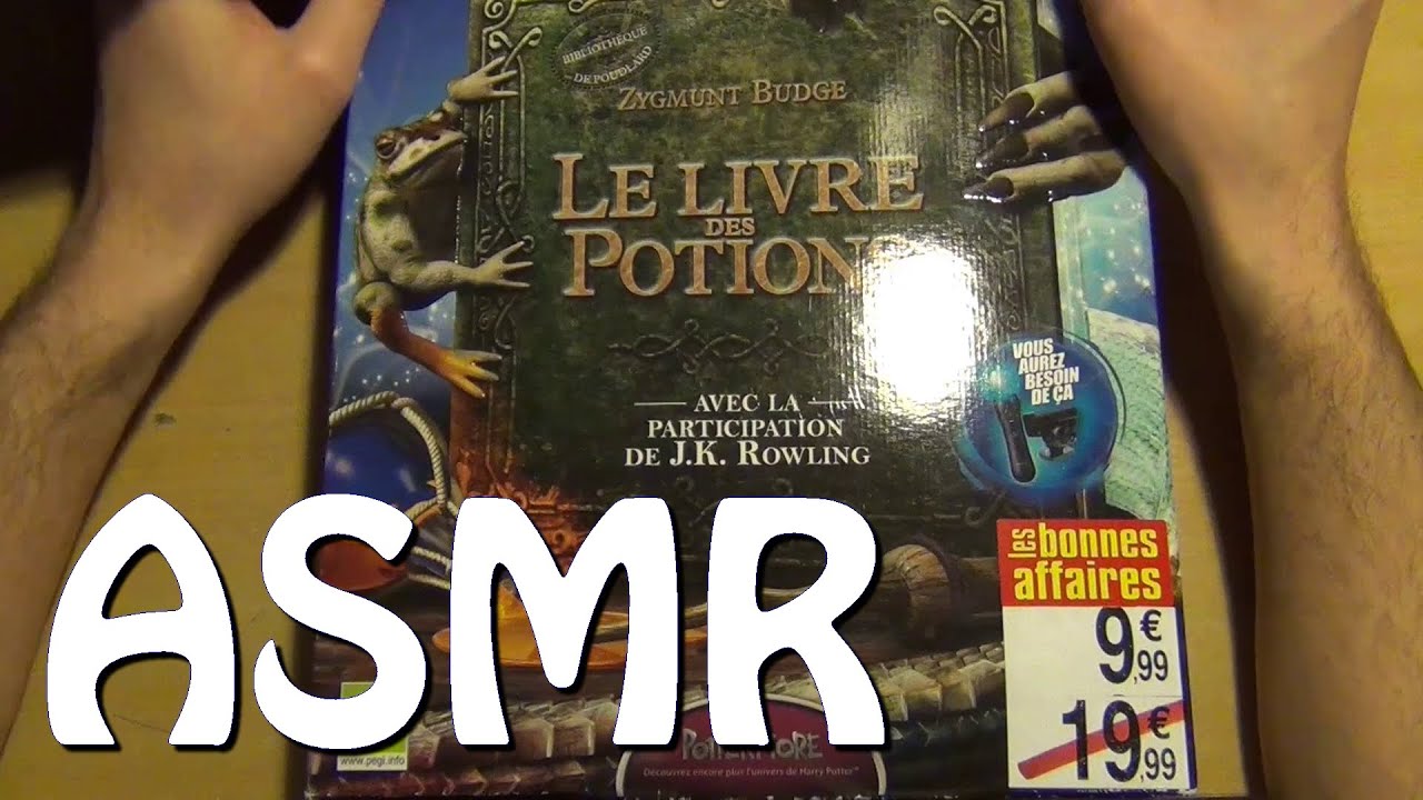 [ ASMR ] Unboxing du livre des potions PS3