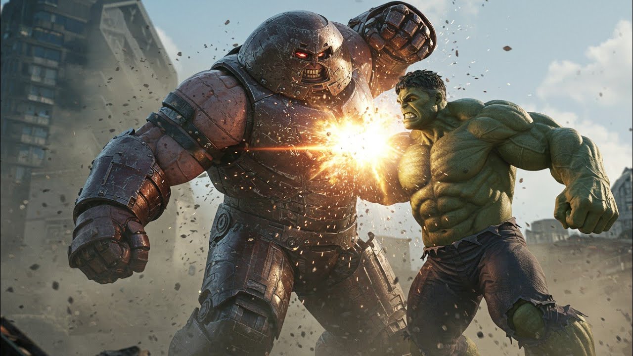 World Breaker Hulk vs Trion Juggernaut – The Rage That Shook the Dimensions