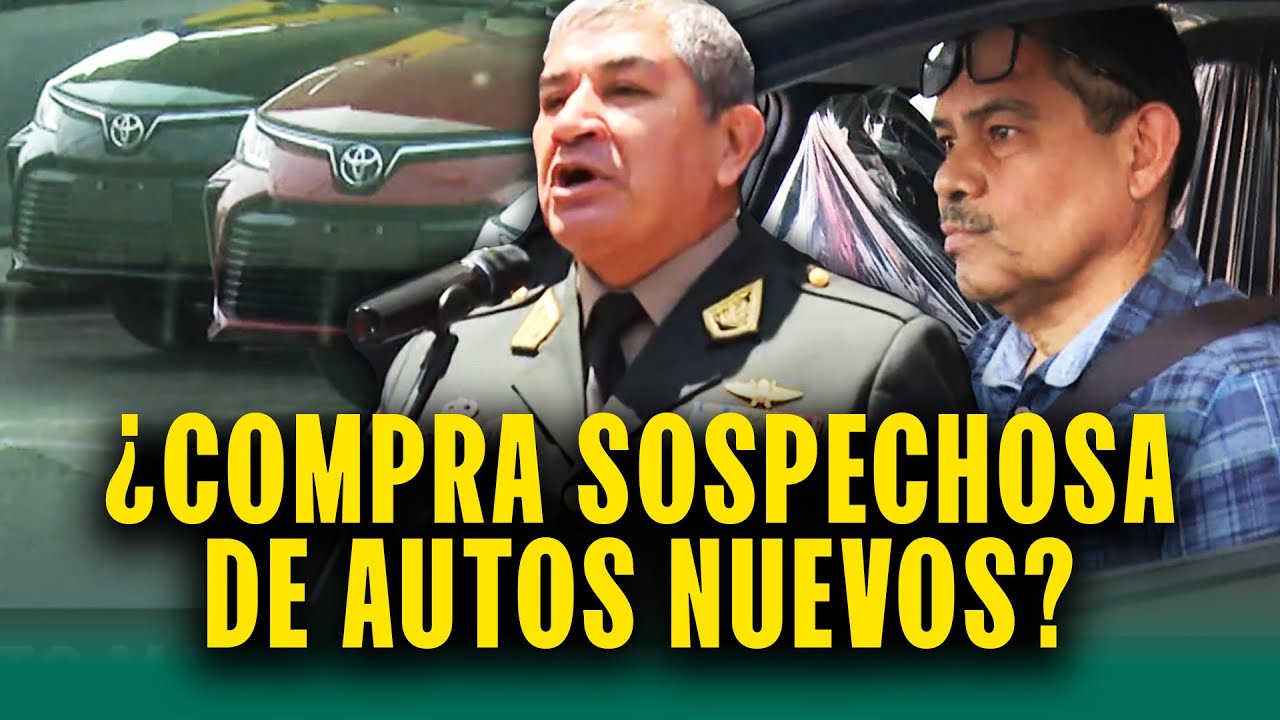 ¿Hubo irregularidades en compra de autos nuevos para altos mandos de la Policía?