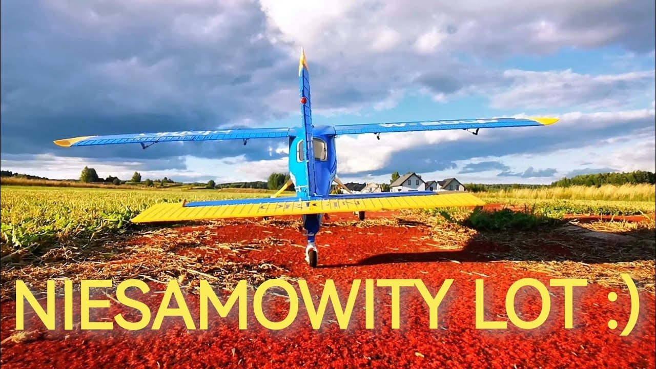 Daily #47 Samolot zdalnie sterowany Wilga - pierwszy lot.  Modelarstwo samolotowe.